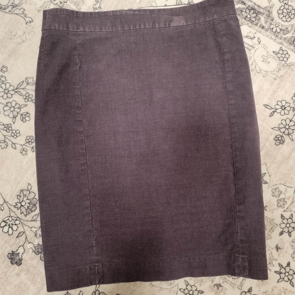 J Crew Corduroy Pencil Skirt